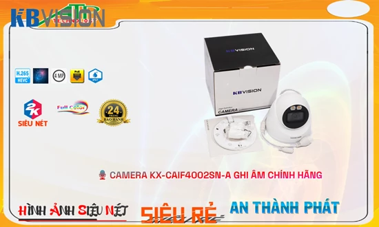 Lắp đặt camera tân phú Camera Kbvision KX-CAiF4002SN-A