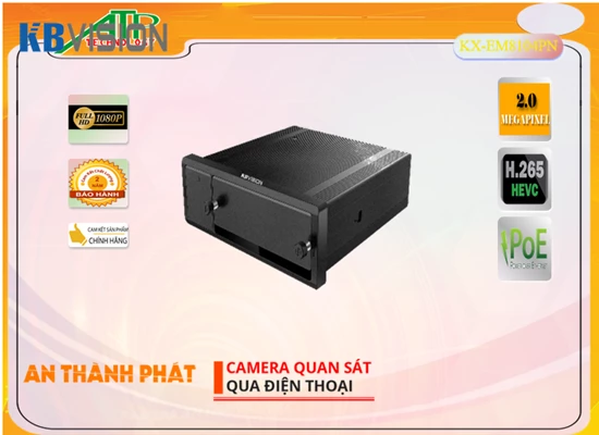 Lắp đặt camera tân phú Đầu Ghi Camera KBvision KX-EM8104PN Sắt Nét