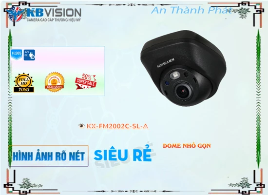 Lắp đặt camera tân phú Camera KX-FM2002C-SL-A KBvision Thiết kế Đẹp