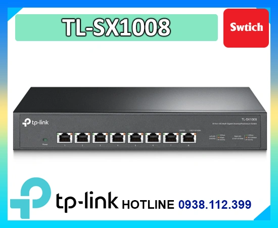 Lắp đặt camera Switch Tp-link TL-SX1008