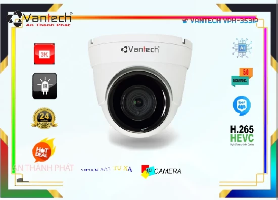 Lắp đặt camera tân phú Camera VPH-353IP VanTech