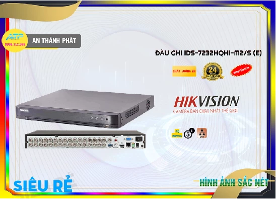 Lắp đặt camera tân phú Đầu Ghi Camera Hikvision iDS-7232HQHI-M2/S(E)