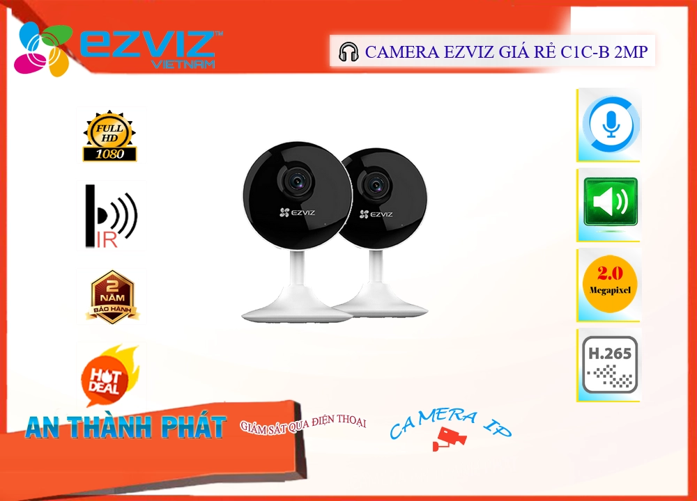 Camera IP Wifi Wifi Ezviz C1C-B 2MP Tiết Kiệm,thông số C1C-B 2MP, IP Wifi C1C-B 2MP Giá rẻ,C1C B 2MP,Chất Lượng C1C-B