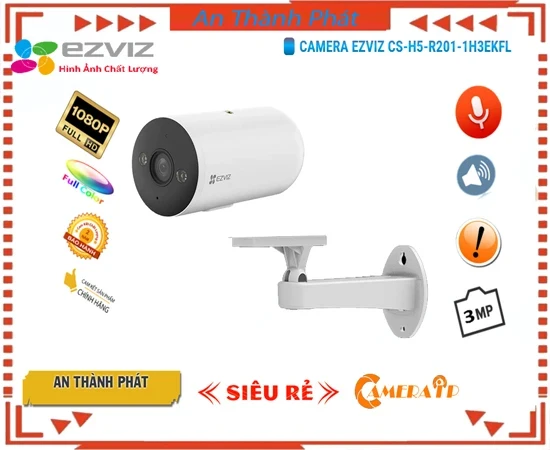 Camera Ezviz CS-H5-R201-1H3EKFL,Camera CS-H5-R201-1H3EKFL,Camera quan sát Ezviz CS-H5-R201-1H3EKFL,Camera thân ezviz CS-H5-R201-1H3EKFL,CS-H5-R201-1H3EKFL,Camera giá rẻ Ezviz CS-H5-R201-1H3EKFL,Camera Ezviz CS-H5-R201-1H3EKFL giá rẻ