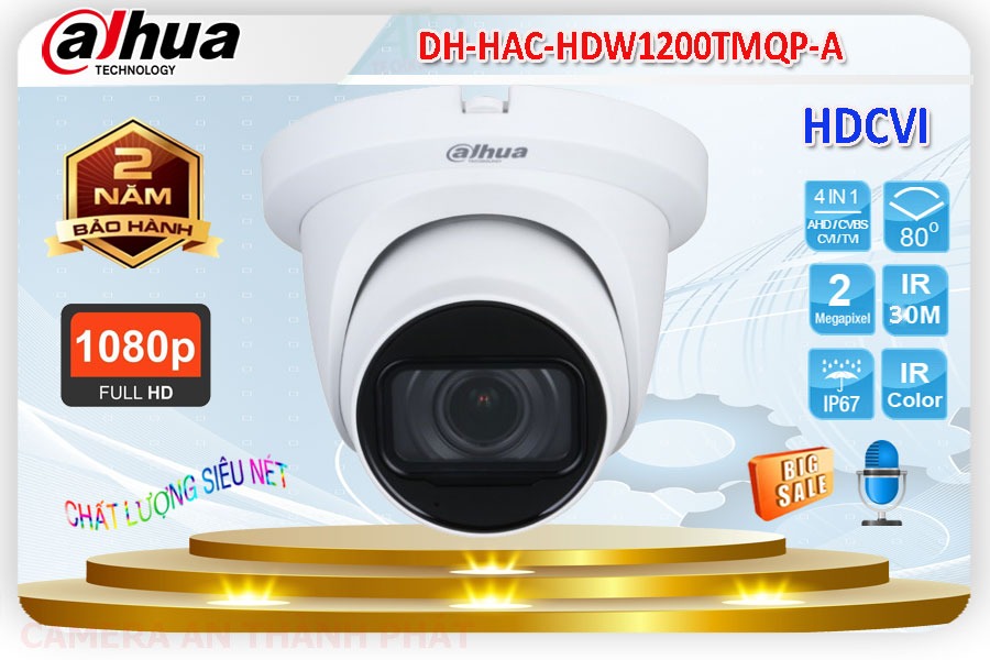 DH-HAC-HDW1200TMQP-A Camera Dahua Thu Âm,Chất Lượng DH-HAC-HDW1200TMQP-A,DH-HAC-HDW1200TMQP-A Công Nghệ Mới, Công Nghệ