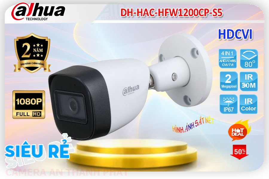 Camera Dahua DH-HAC-HFW1200CP-S5,Giá DH-HAC-HFW1200CP-S5,phân phối DH-HAC-HFW1200CP-S5,DH-HAC-HFW1200CP-S5 Camera Dahua