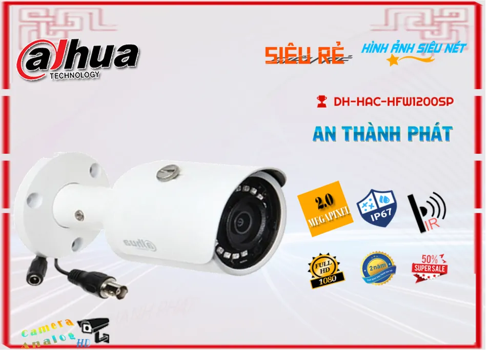 DH-HAC-HFW1200SP Camera Dahua Thiết kế Đẹp,DH-HAC-HFW1200SP Giá Khuyến Mãi, HD DH-HAC-HFW1200SP Giá rẻ,DH-HAC-HFW1200SP
