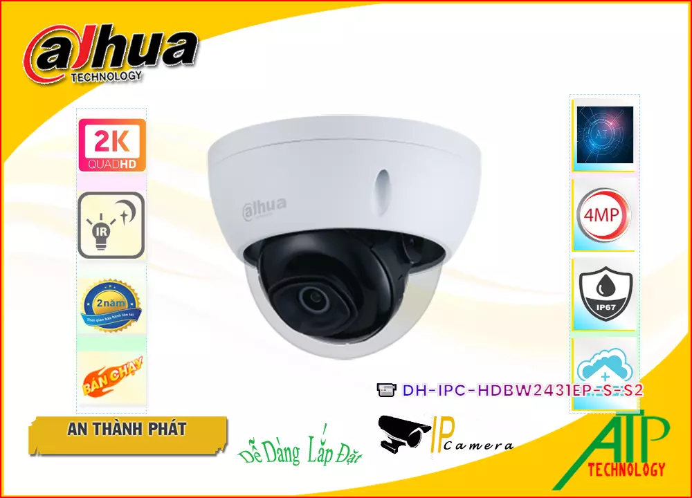 Camera dahua DH-IPC-HDBW2431EP-S-S2,Giá DH-IPC-HDBW2431EP-S-S2,DH-IPC-HDBW2431EP-S-S2 Giá Khuyến Mãi,bán