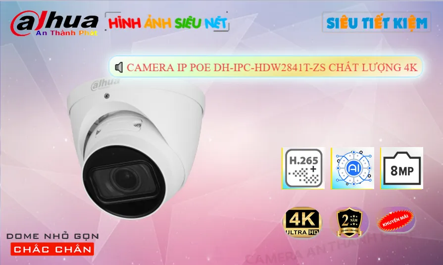DH-IPC-HDW2841T-ZS Camera Giá rẻ Dahua DH-IPC-HDW2841T-ZS Camera Giá rẻ Dahua