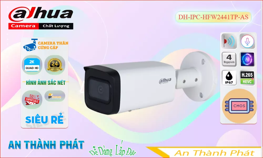 Camera dahua DH-IPC-HFW2441TP-AS,Giá DH-IPC-HFW2441TP-AS,DH-IPC-HFW2441TP-AS Giá Khuyến Mãi,bán DH-IPC-HFW2441TP-AS