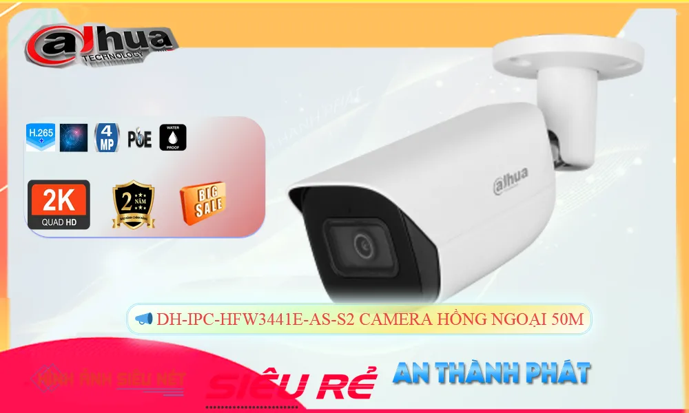 DH IPC HFW3441E AS S2,Camera Dahua DH-IPC-HFW3441E-AS-S2,Chất Lượng DH-IPC-HFW3441E-AS-S2,Giá Ip Sắc Nét
