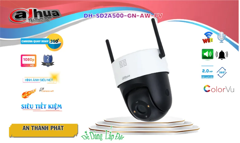 DH-SD2A500-GN-AW-PV Camera Dahua Chức Năng Cao Cấp