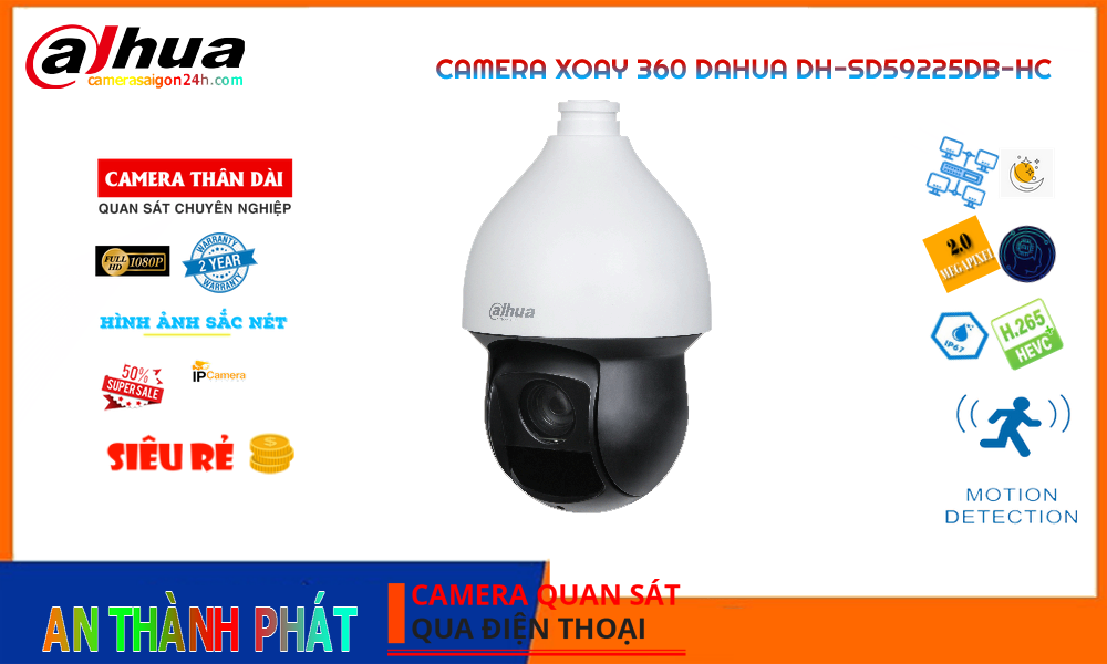 DH-SD59225DB-HC Camera giá rẻ chất lượng cao Dahua,Giá Công Nghệ HD DH-SD59225DB-HC,phân phối