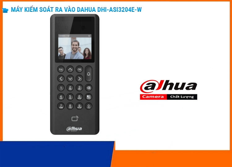 Máy chấm công khuôn mặt Dahua DHI-ASI3204E-W, Máy chấm công vân tay Dahua DHI-ASI3204E-W, Bộ chấm công nhận diện khuôn mặt DHI-ASI3204E-W, Máy điểm danh Dahua DHI-ASI3204E-W, Bộ kiểm soát cửa Dahua DHI-ASI3204E-W, Máy chấm công Dahua DHI-ASI3204E-W wifi, Máy chấm công Dahua DHI-ASI3204E-W giá rẻ