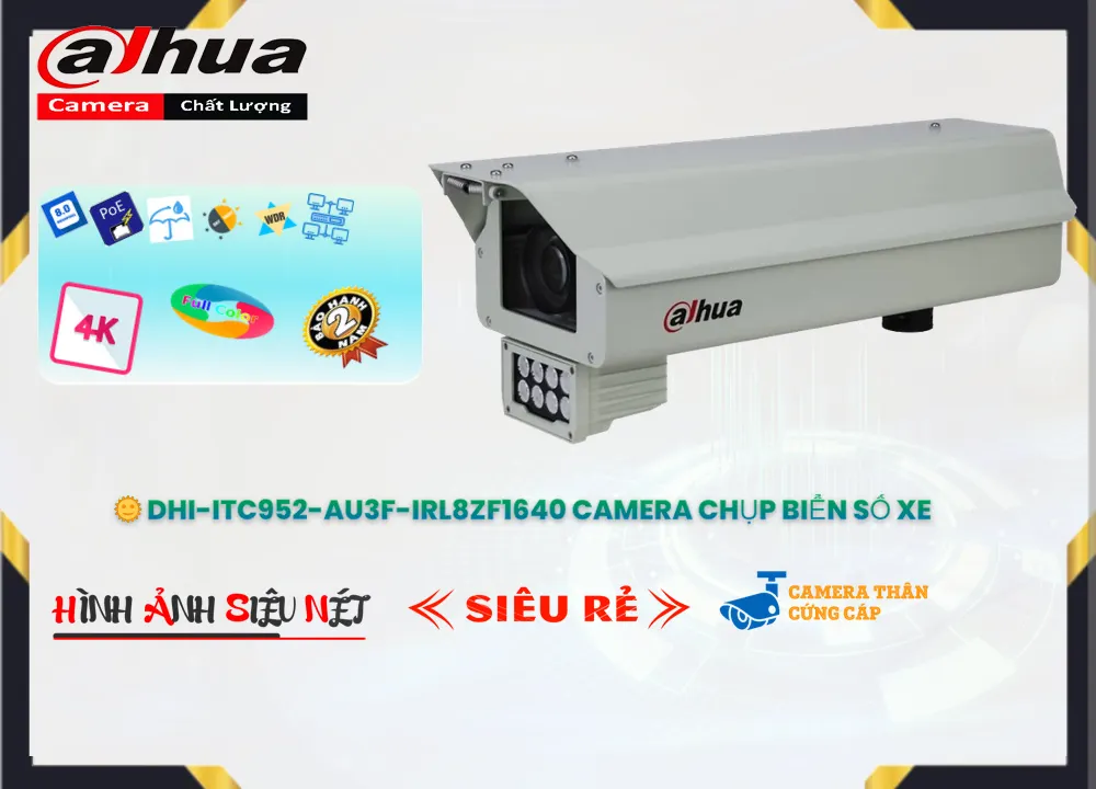 Camera Dahua DHI-ITC952-AU3F-IRL8ZF1640,DHI-ITC952-AU3F-IRL8ZF1640 Giá Khuyến Mãi, HD Anlog DHI-ITC952-AU3F-IRL8ZF1640