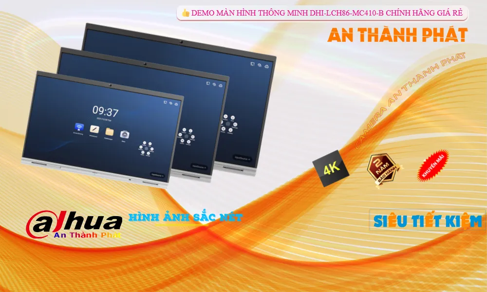 Thiết Bị Chấm Công   Dahua DHI-LCH86-MC410-B Tiết Kiệm Thời Gian  Kích Thước Đầu ra HDMI Kiểm Soát Chấm Công Đến Đầu ra HDMI Công Nghệ