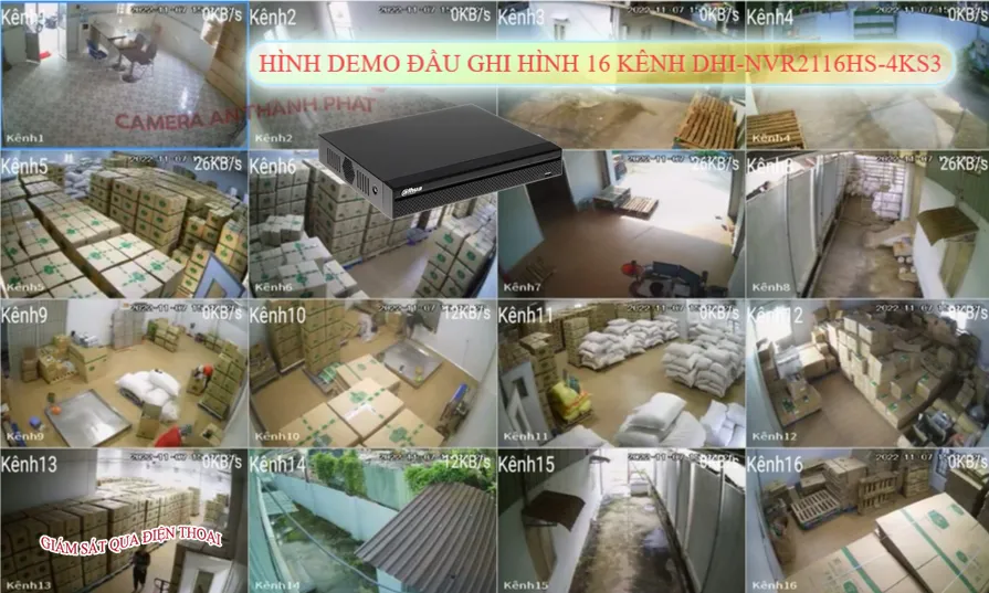 Đầu Ghi DHI-NVR2116HS-4KS3 Giá rẻ ✲ Đầu Ghi DHI-NVR2116HS-4KS3 Giá rẻ ✲