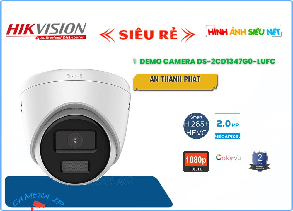 🌟👌 Camera DS-2CD1327G0-LU Hikvision Thiết kế Đẹp,thông số DS-2CD1327G0-LU, HD IP DS-2CD1327G0-LU Giá rẻ,DS 2CD1327G0
