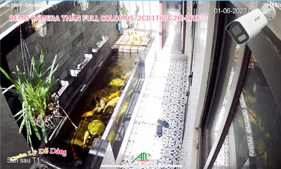 DS-2CD1T67G2H-LIUF sắc nét Hikvision
