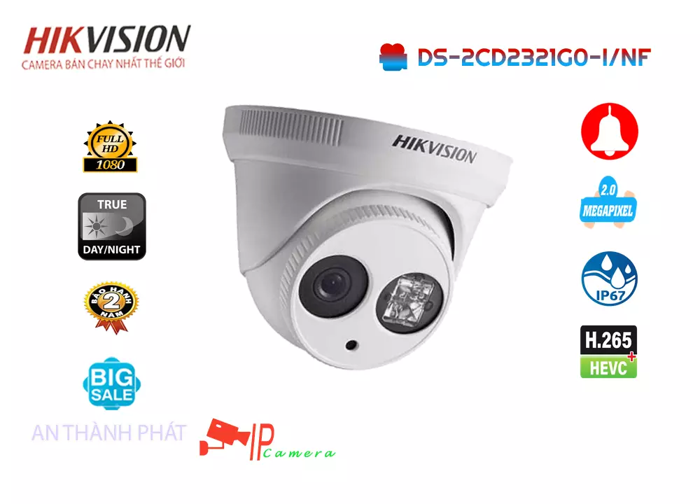 Camera Hikvision DS-2CD2321G0-I/NF,DS-2CD2321G0-I/NF Giá rẻ,DS 2CD2321G0 I/NF,Chất Lượng DS-2CD2321G0-I/NF Hikvision