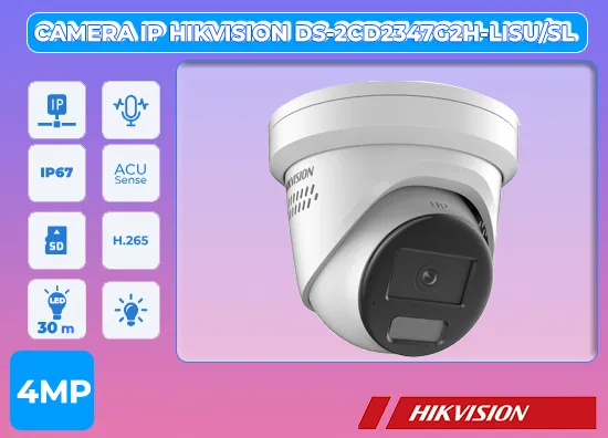 DS-2CD2347G2H-LISUSL,DS-2CD2347G2H-LISUSL giá mới nhất,DS-2CD2347G2H-LISUSL Chất Lượng,Giá Phân Phối DS-2CD2347G2H-LISUSL Cấp Nguồn Qua Dây Mạng cấu Hình hỗ trợ đèn và còi báo động tại chỗ Camera Giá Rẻ Hikvision ,Nhà Phân Phối DS-2CD2347G2H-LISUSL