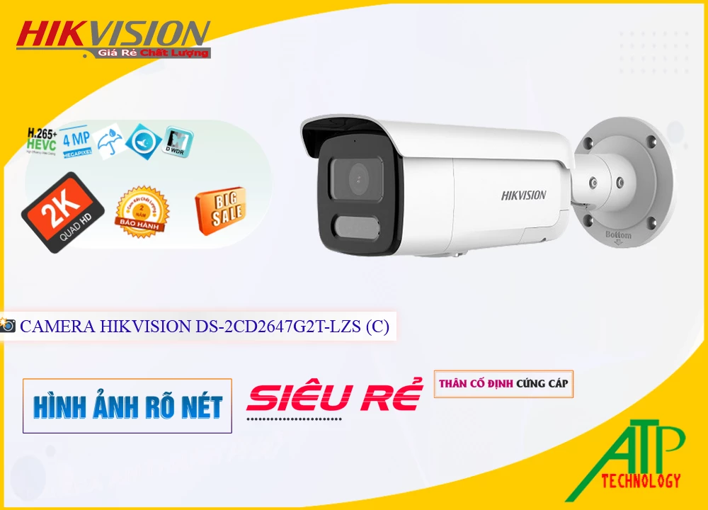 Camera Hikvision DS-2CD2647G2T-LZS(C),Giá DS-2CD2647G2T-LZS(C),DS-2CD2647G2T-LZS(C) Giá Khuyến Mãi,bán