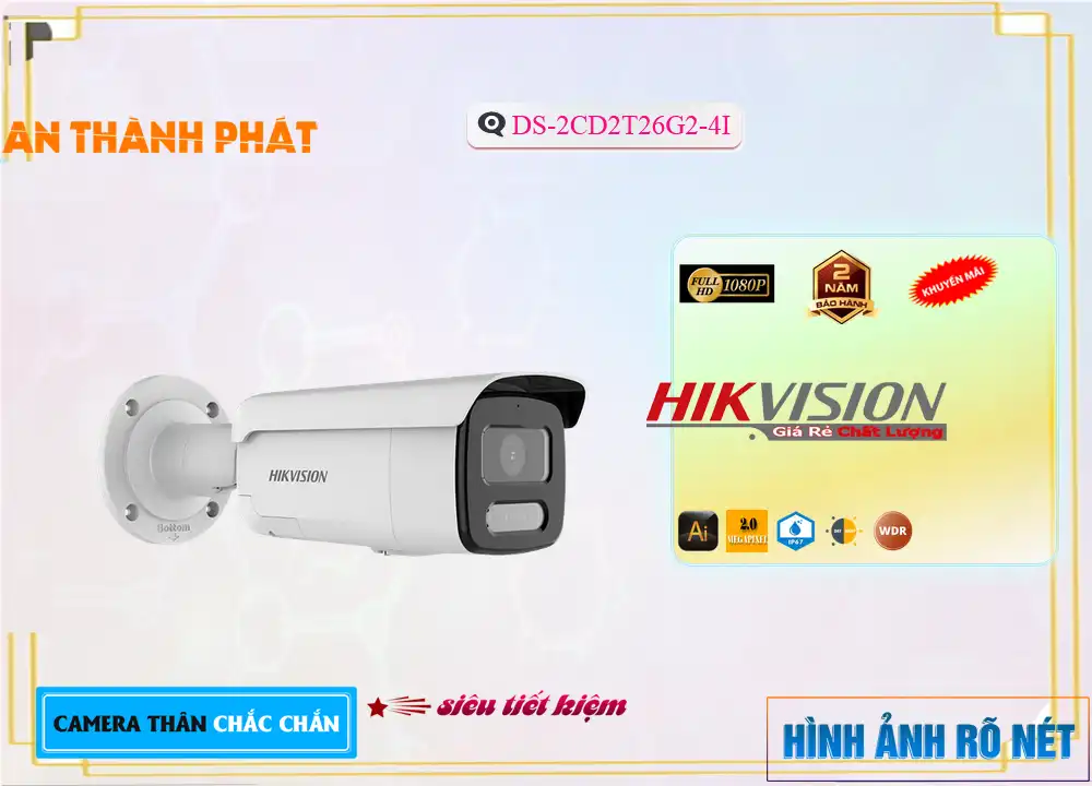 Camera Hikvision DS-2CD2T46G2-4I,Chất Lượng DS-2CD2T46G2-4I,DS-2CD2T46G2-4I Công Nghệ Mới, HD IP DS-2CD2T46G2-4IBán Giá