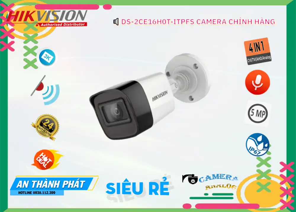 DS-2CE16H0T-ITPFS Camera Hikvision 5MP,thông số DS-2CE16H0T-ITPFS, HD DS-2CE16H0T-ITPFS Giá rẻ,DS 2CE16H0T ITPFS,Chất