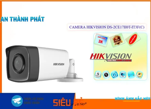 Camera Hikvision DS-2CE17H0T-IT3F(C),Chất Lượng DS-2CE17H0T-IT3F(C),DS-2CE17H0T-IT3F(C) Công Nghệ Mới, Công Nghệ HD