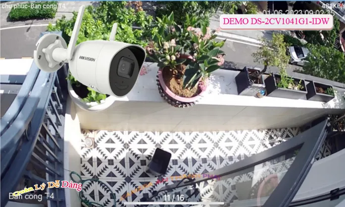 Camera DS-2CV1041G1-IDW Công Nghệ Mới