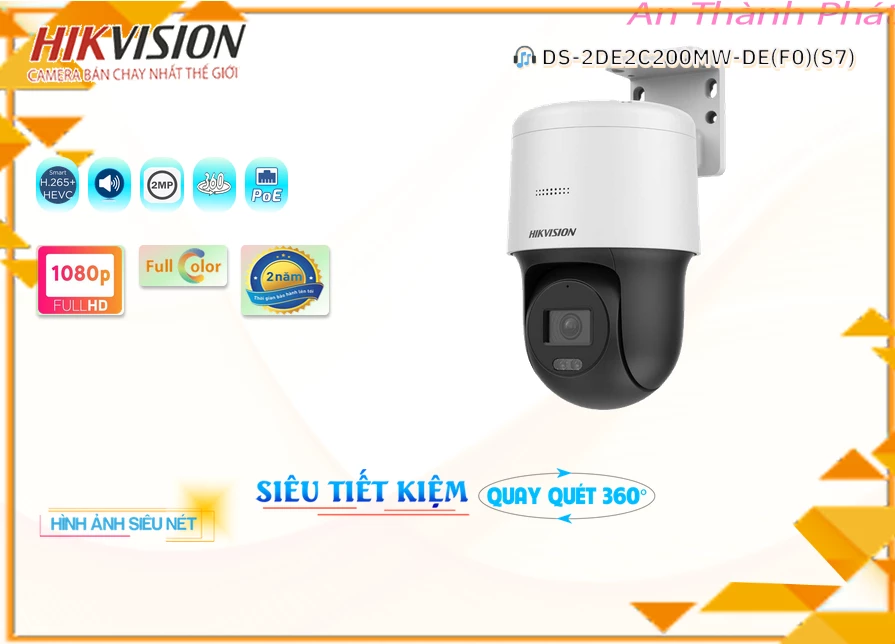 Camera Hikvision DS-2DE2C200MW-DE(F0)(S7),Giá DS-2DE2C200MW-DE(F0)(S7),DS-2DE2C200MW-DE(F0)(S7) Giá Khuyến Mãi,bán