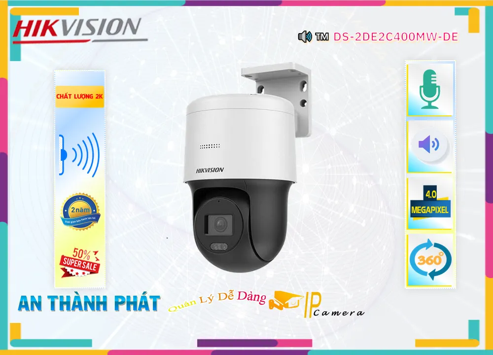 Camera Hikvision DS-2DE2C400MW-DE,Giá IP DS-2DE2C400MW-DE,phân phối DS-2DE2C400MW-DE,DS-2DE2C400MW-DE Bán Giá Rẻ,Giá