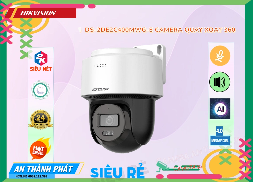 Camera DS-2DE2C400MWG-E Hồng ngoại,thông số DS-2DE2C400MWG-E, Ip Sắc Nét DS-2DE2C400MWG-E Giá rẻ,DS 2DE2C400MWG E,Chất