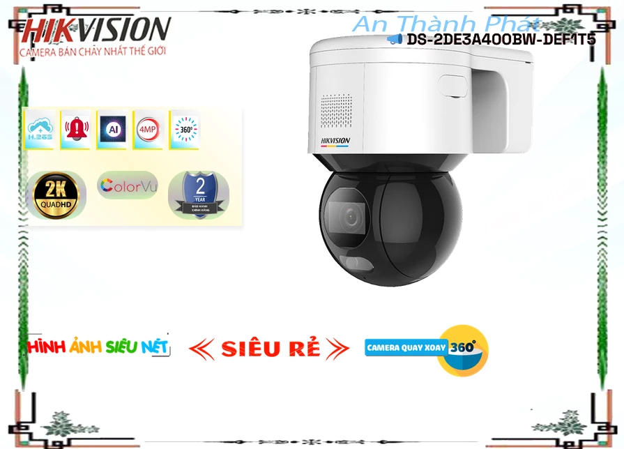 Camera Hikvision DS-2DE3A400BW-DEF1T5,Giá Ip Sắc Nét DS-2DE3A400BW-DEF1T5,phân phối
