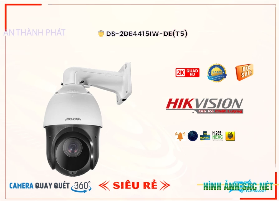 Camera Hikvision DS-2DE4415IW-DE(T5),thông số DS-2DE4415IW-DE(T5), IP DS-2DE4415IW-DE(T5) Giá rẻ,DS 2DE4415IW