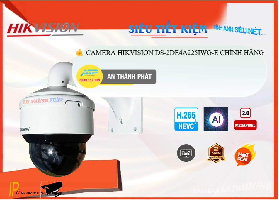 Camera Hikvision DS-2DE4A225IWG-E,Giá IP DS-2DE4A225IWG-E,phân phối DS-2DE4A225IWG-E,DS-2DE4A225IWG-EBán Giá Rẻ,Giá Bán