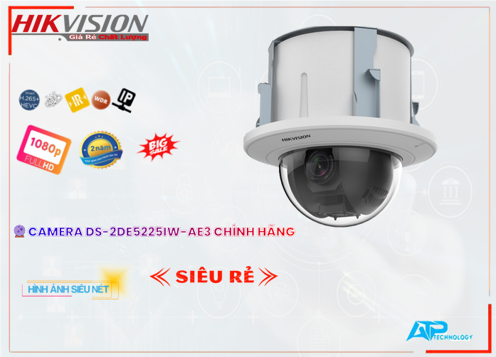 DS-2DE5225IW-AE3 Camera SpeedDome Hikvision Chất Lượng,thông số DS-2DE5225IW-AE3,DS 2DE5225IW AE3,Chất Lượng