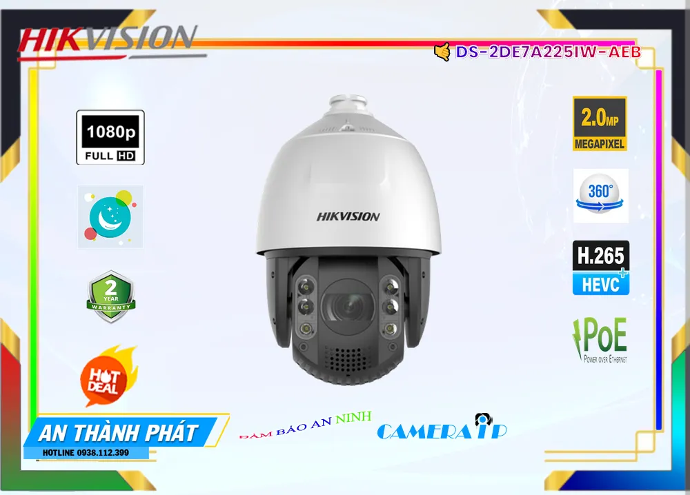 Camera Hikvision DS-2DE7A225IW-AEB,DS-2DE7A225IW-AEB Giá rẻ,DS 2DE7A225IW AEB,Chất Lượng Camera DS-2DE7A225IW-AEB Hình