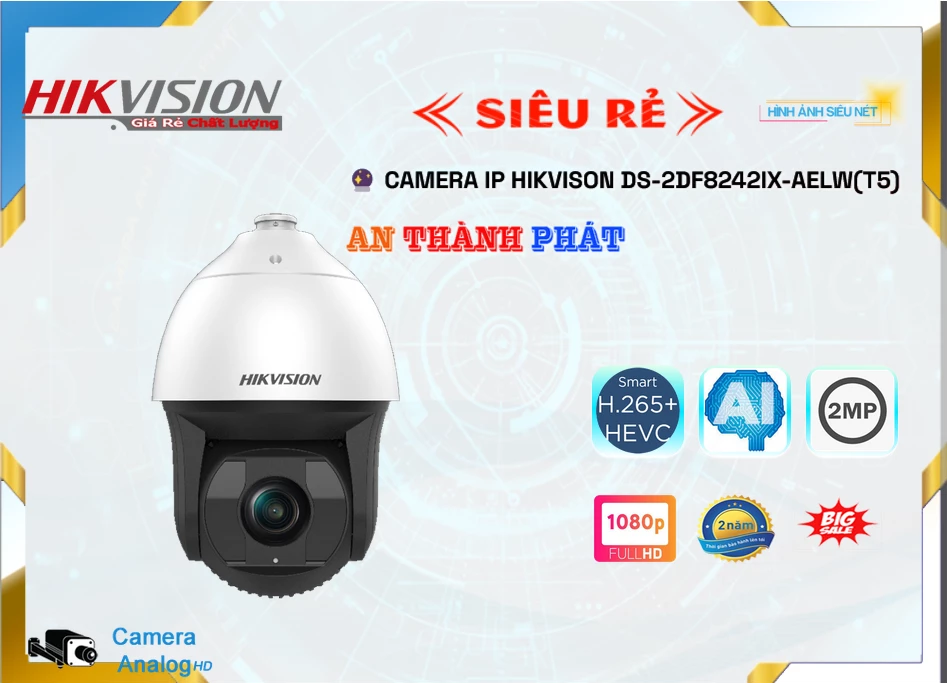 Camera Hikvision DS-2DF8242IX-AELW(T5),DS-2DF8242IX-AELW(T5) Giá Khuyến Mãi, HD IP DS-2DF8242IX-AELW(T5) Giá