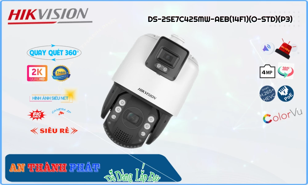 Camera Hikvision DS-2SE7C425MW-AEB(14F1)(O-STD)(P3),Giá DS-2SE7C425MW-AEB(14F1)(O-STD)(P3),phân phối
