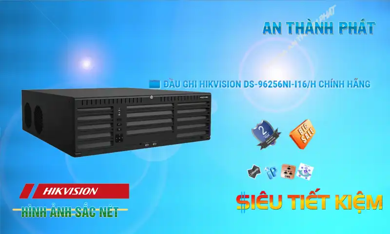 DS-96256NI-I16/H sắc nét Hikvision