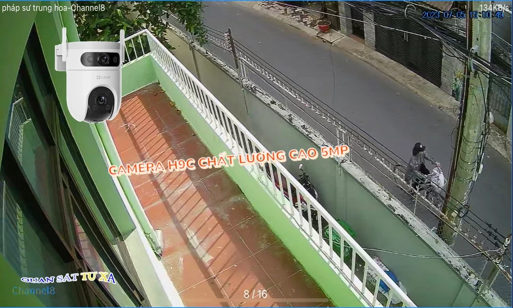 ✪  H9C (5MP+5MP) Camera An Ninh Giá tốt