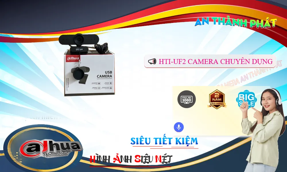 Camera An Ninh Dahua HTI-UF2 Thiết kế Đẹp