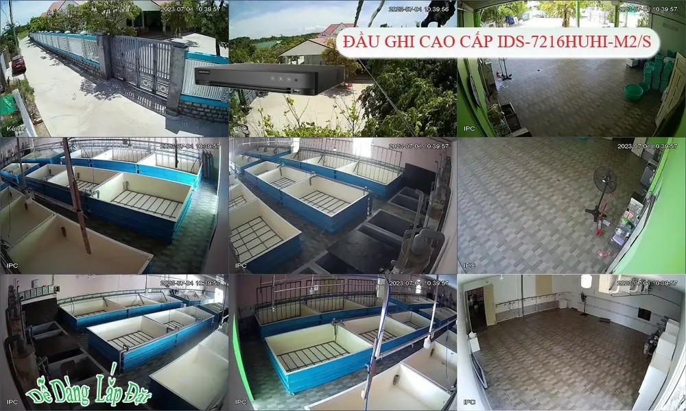 Đầu Ghi Camera Hikvision IDS-7216HUHI-M2/S Tiết Kiệm Đầu Ghi Camera Hikvision IDS-7216HUHI-M2/S Tiết Kiệm