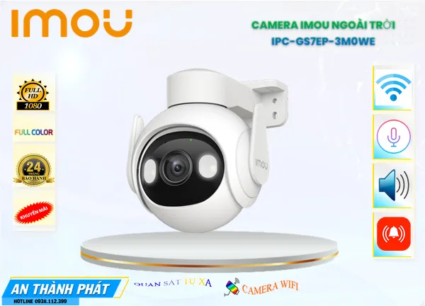 Camera Imou 360 Ngoài Trời IPC-GS7EP-3M0WE,thông số IPC-GS7EP-3M0WE, Wifi IPC-GS7EP-3M0WE Giá rẻ,IPC GS7EP 3M0WE,Chất