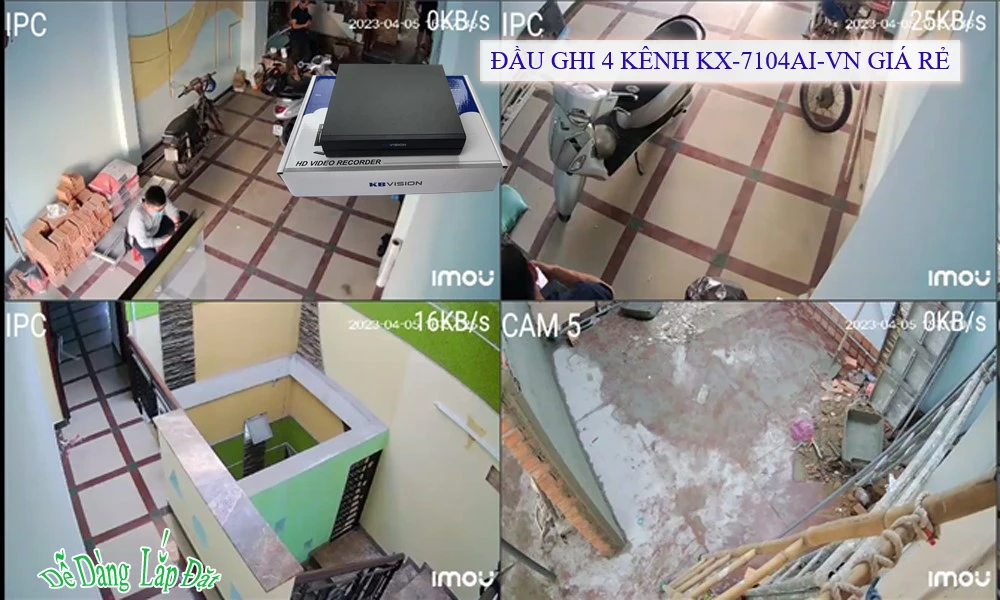 Đầu Ghi KX-7104Ai-VN Đang giảm giá Đầu Ghi KX-7104Ai-VN Đang giảm giá