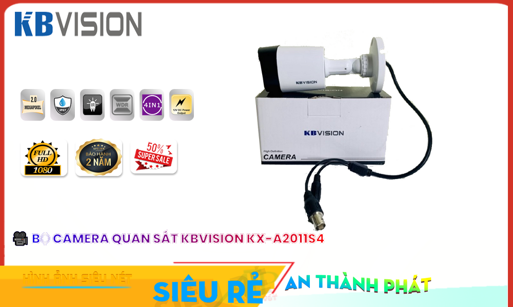 KX-A2011S4 Camera KBvision ✪,KX-A2011S4 Giá Khuyến Mãi, HD Anlog KX-A2011S4 Giá rẻ,KX-A2011S4 Công Nghệ Mới,Địa Chỉ Bán