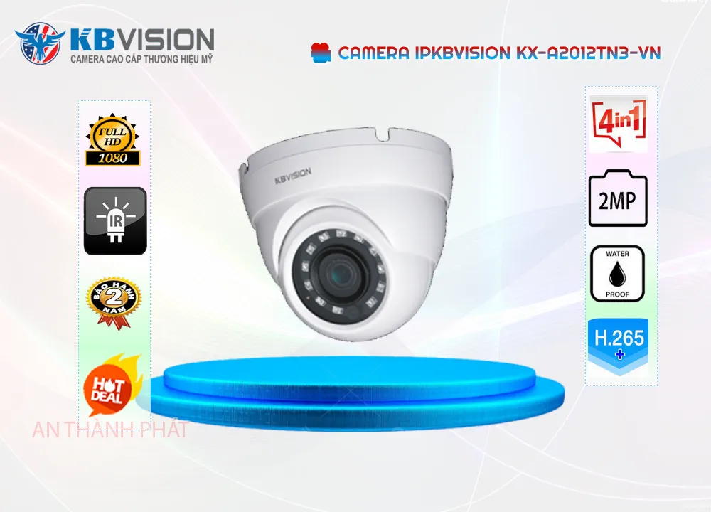Camera IP Dome Kbvision KX-A2012TN3-VN,thông số KX-A2012TN3-VN, Cấp Nguồ Qua Dây Mạng KX-A2012TN3-VN Giá rẻ,KX A2012TN3