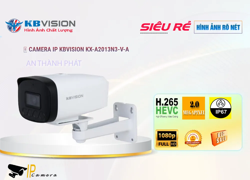 Camera IP Kbvision KX-A2013N3-V-A,KX A2013N3 V A,Giá Bán Camera KX-A2013N3-V-A KBvision Giá rẻ ,KX-A2013N3-V-A Giá