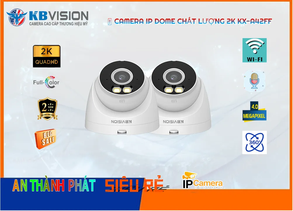 Camera KBvision KX-A42F Tiết Kiệm Camera KBvision KX-A42F Tiết Kiệm